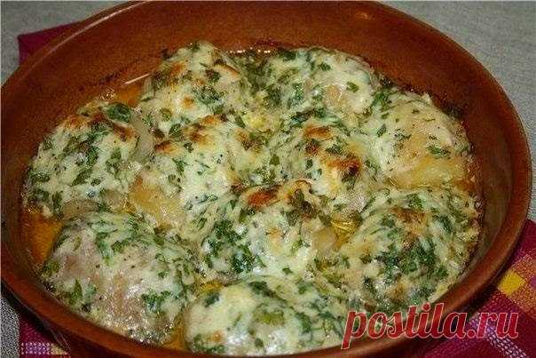 Лучшие кулинарные рецепты: Картошка, запеченная в чесночном масле