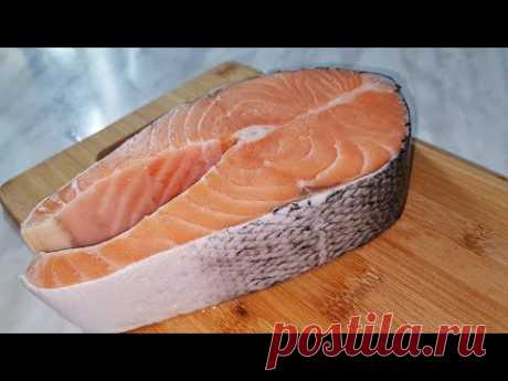 Вот так надо солить красную рыбу! Самый простой и быстрый посол рыбы