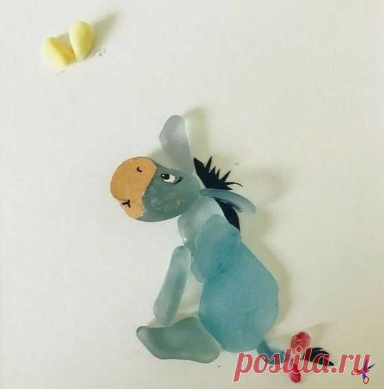 Замечательные работы из морского стекла Замечательные работы из морского стеклаПока вы на море, собирайте на берегу стеклышки.