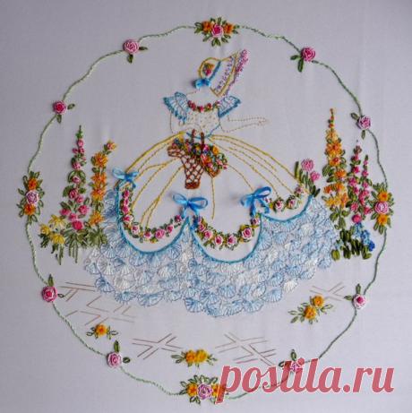 Добрый весенний денечек, мои дорогие дамы
Недавно прошла конференция по вышивке, на которой я показывала основы бразильской вышивки, на примере вот этой картины " Элегантная дама". Как и обещала показываю вам готовый результат работы.
Вдохновляйтесь творите повторяйте