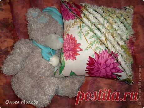 Подушечка &quot;Синель&quot; (мастер-класс)