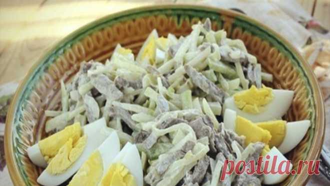 Сытный и интересный на вкус Салат «Ташкент». Попробуйте, не пожалеете! — Умный совет
