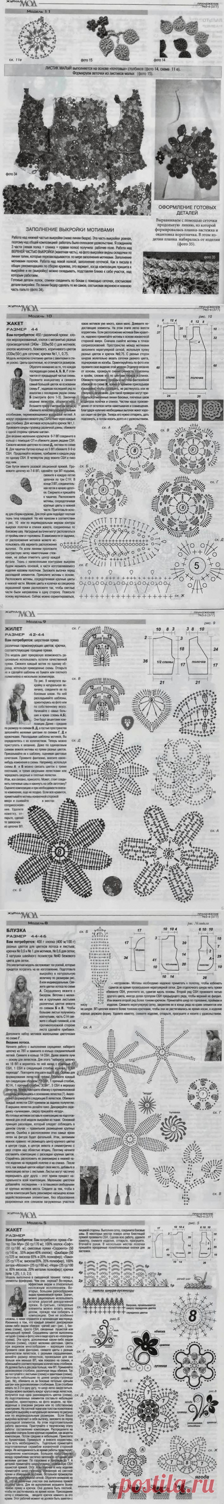 Irish crochet &amp;: одежда ирландским кружевом