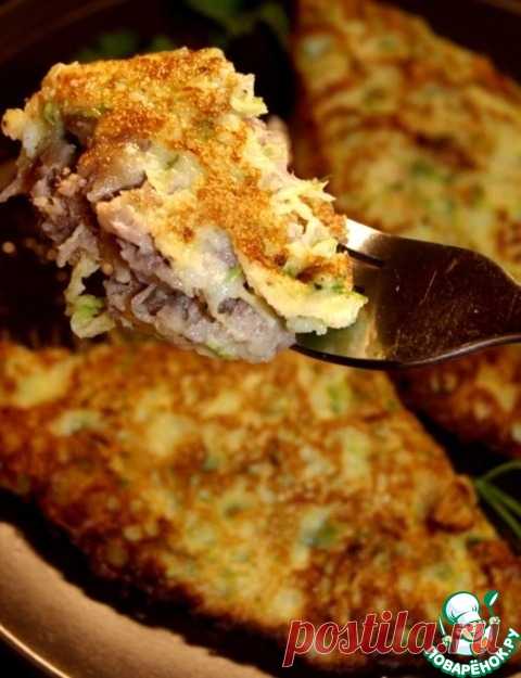 Фальшивые чебуреки из кабачков – кулинарный рецепт