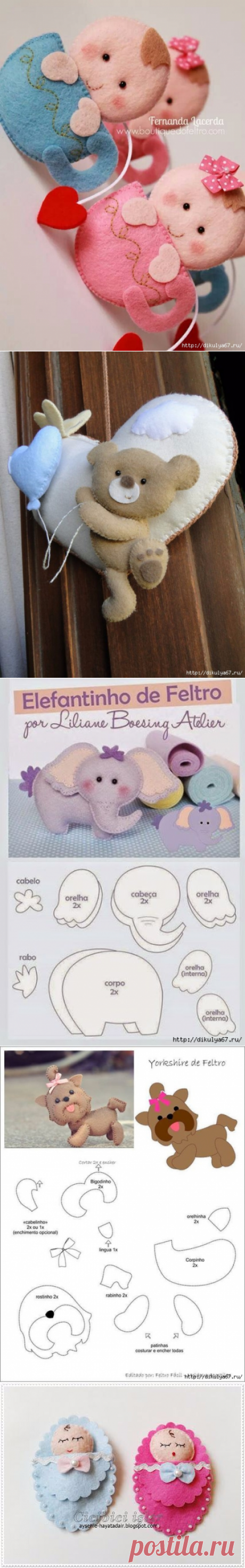 Милейшие мелочи из фетра