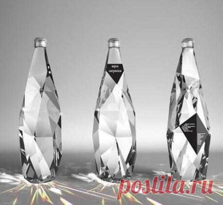 Дизайн бутылок с водой / Занимательная реклама