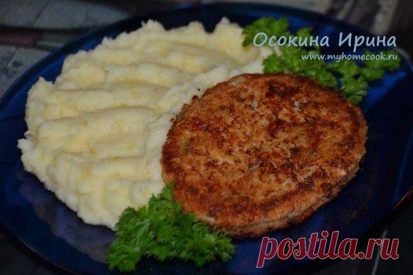 Рыбные котлеты с творогом