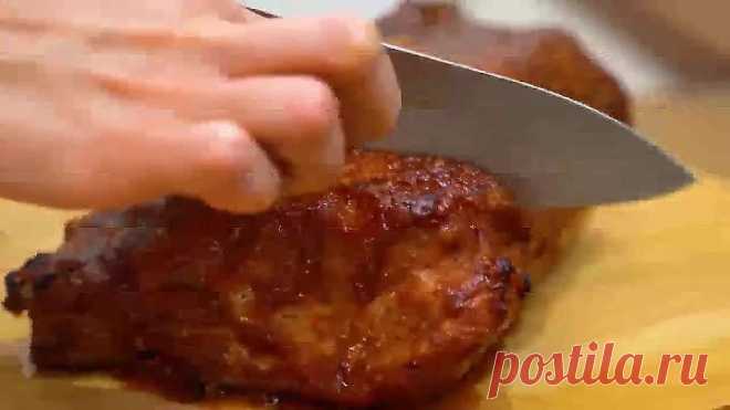 БОЖЕСТВЕННО вкусно! Шикарное мясо, запеченное в духовке!