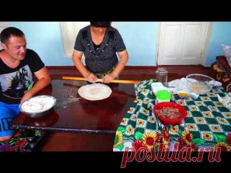 Узбекистан.Настоящая домашняя чучвара.