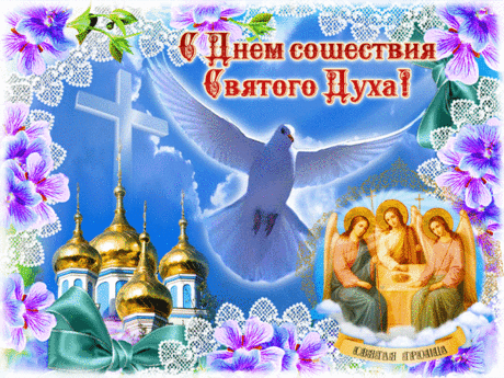 Духов день пускай всем принесет
Очень много счастья и достатка!
Пусть от бед Господь вас бережет,
Чтобы было все всегда в порядке!