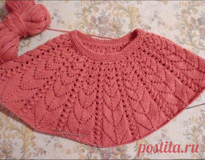 Круглая кокетка спицами,модели для вдохновления | Галина Луна.Вязание. | Дзен