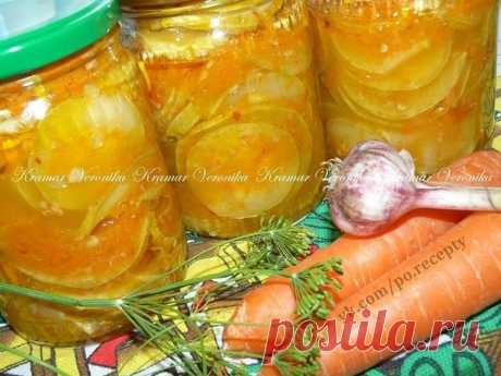 Кабачки в остром соусе