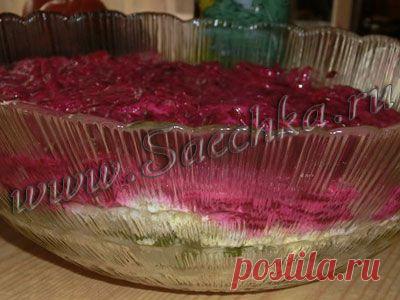 Салат со свеклой | рецепты на Saechka.Ru