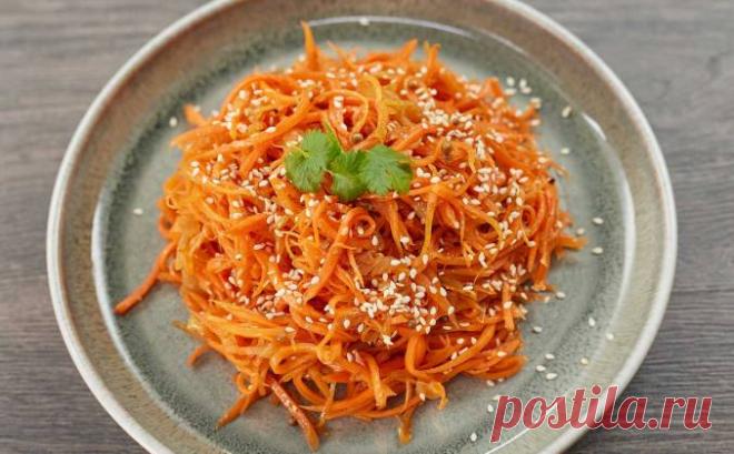 Морковь по-корейски Просто Кухня