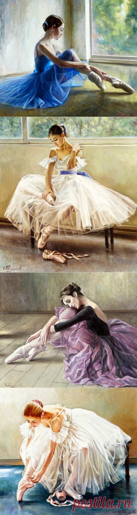 БАЛЕТ В КАРТИНАХ КЛЮЧНИКОВА ВЯЧЕСЛАВА.