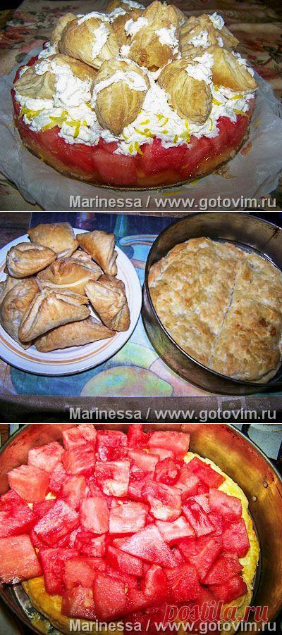 Десерт «Винный арбуз». Фото-рецепт / Готовим.РУ