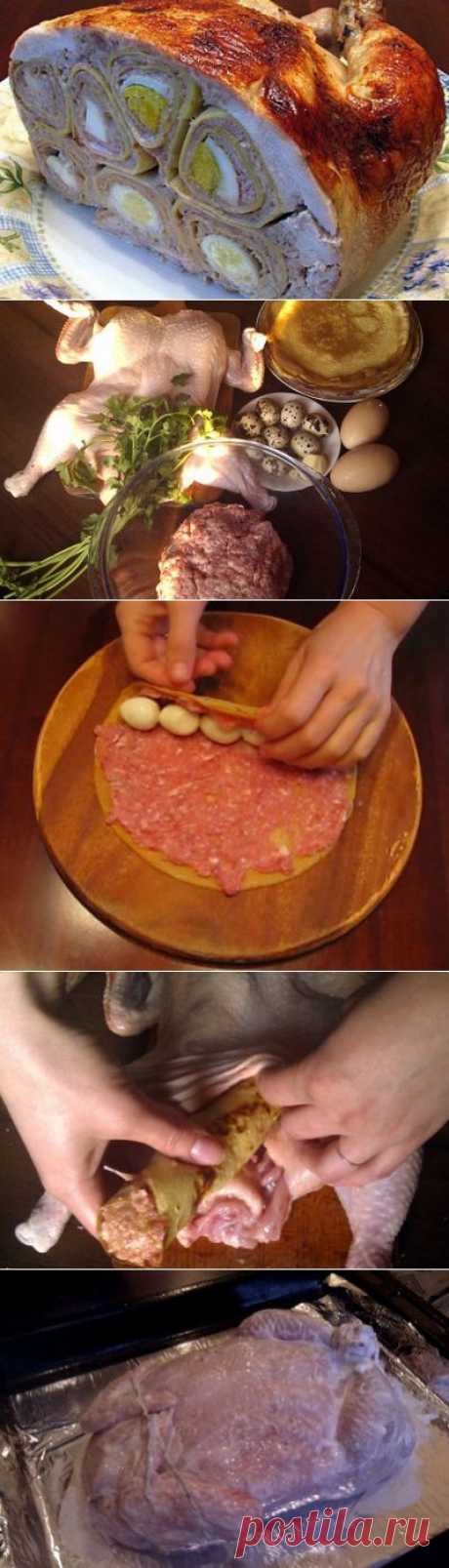 Как вкусно приготовить фаршированную курицу