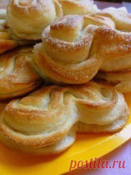 Лучшие кулинарные рецепты: Плюшка сахарная
