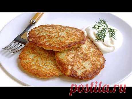 Рецепт: Драники (картофельные оладьи)