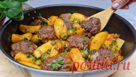 Готовим с Назирой | Простой и очень вкусный рецепт из фарша на ужин для всей семьи. Муж попросил меня повторить по рецепту уже на следующий день