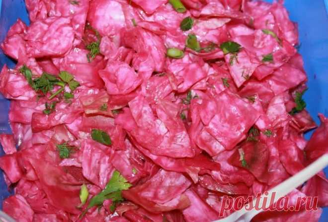 Капуста маринованная со свеклой - пряная и хрустящая | Кулинарные записки обо всём | Пульс Mail.ru Итак, про капусту со свеколкой в вкуснейшем пряном маринаде.
