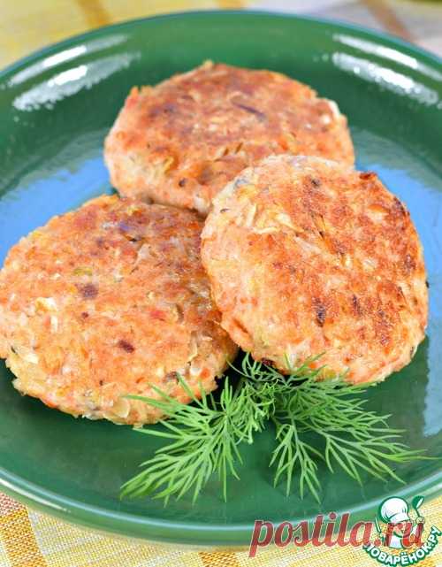 Котлеты рыбные с квашеной капустой - сочные,мягкие, легкие, но сытные!!!