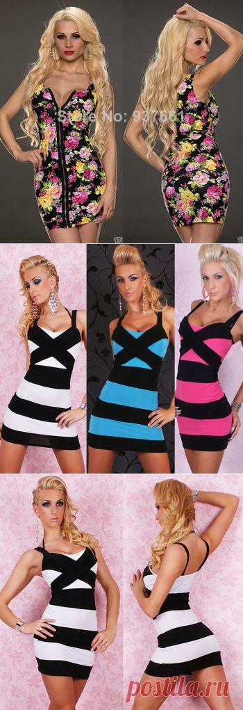 2013 новых Прибытие Sexy Ночной клуб Платья Летние сексуальных женщин вечера партии платья повязки Клубные одно платье модного бренда, принадлежащий категории Платья и относящийся к Одежда и аксессуары на сайте AliExpress.com