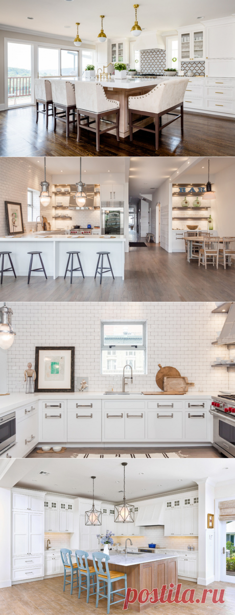 New This Week: 3 White Kitchens, 3 Different Styles