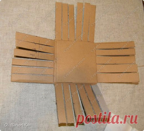 Корзинка из бечевки. Мастер-класс по плетению