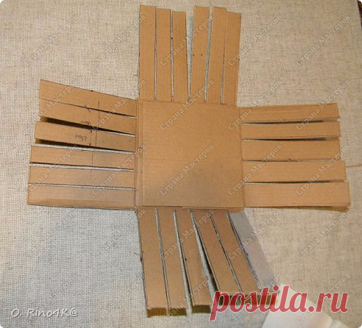 Корзинка из бечевки. Мастер-класс по плетению