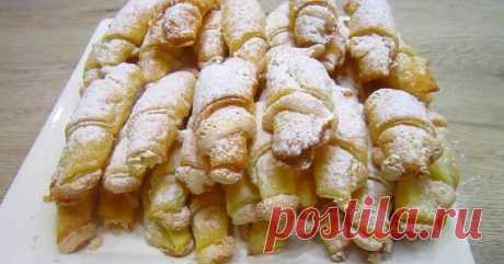 Нежные рогалики с безе - Со Вкусом