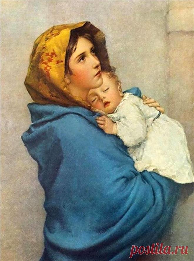 картина мама с ребенком - Поиск в Google