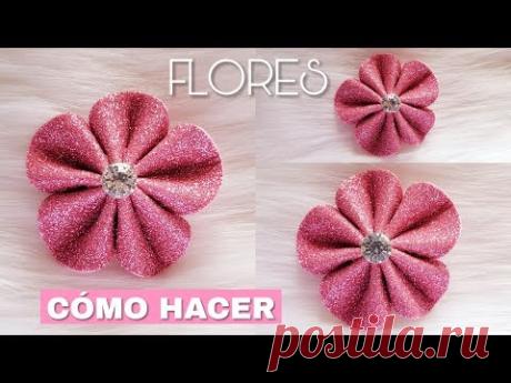 Flores🌷🌷 en Foami FÁCIL y Económicas Aprende cómo hacerlas? How to make flower?💐😊