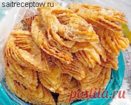 Хрустящий хворост на водке « Сайт рецептов