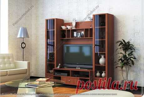 Гостиная Аскона Орех итальянский - купить по специальным ценам в Краснодаре в интернет-магазине мебели &quot;Эксперт-Мебель&quot;