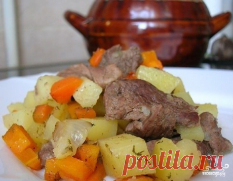 Гусь в горшочке - пошаговый рецепт с фото на Повар.ру