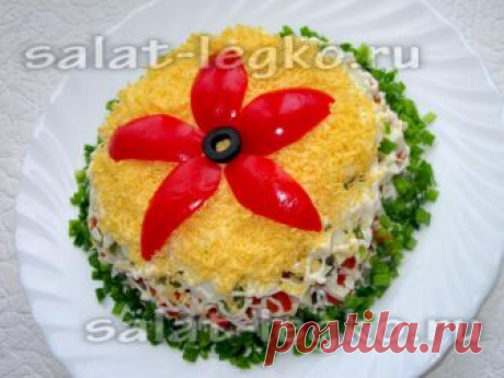 Салат со скумбрией Приготовьте вкусный и оригинальный салат со скумбрией по нашему простому рецепту с качественными пошаговыми фотографиями!