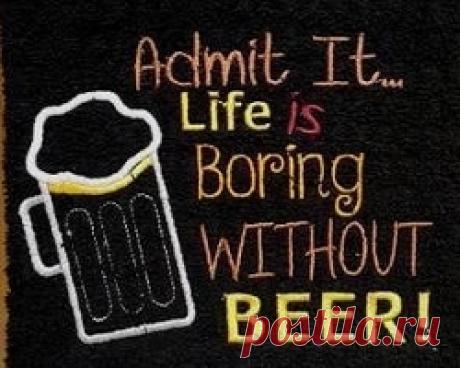 Beer Life Better for Kitchen Towels - 2 Sizes! | What's New | Machine Embroidery Designs | SWAKembroidery.com