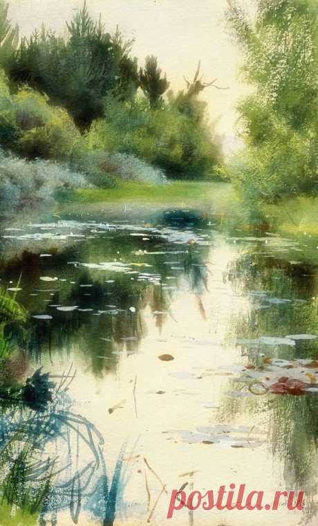 Ander sZorn. Landscape Study