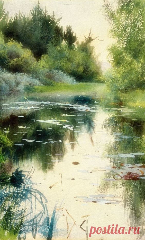 Ander sZorn. Landscape Study