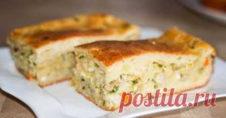 Простой и вкусный заливной пирог с капустой Автор рецепта IrinaCooking Классный рецепт - Простой и вкусный заливной пирог с капустой! Быстрый незатейливый заливной пирог с капустой на кефире готовить очень просто. Есть, пожалуй, одна тонкость. 
Высота пирога не должна быть большой, иначе тесто не пропечется. 
У меня размер дна сковороды 20х20 см с расширением вверх.