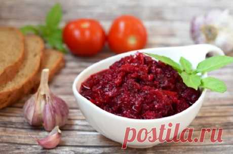 Вкусная заправка для борща из свеклы и фасоли на зиму