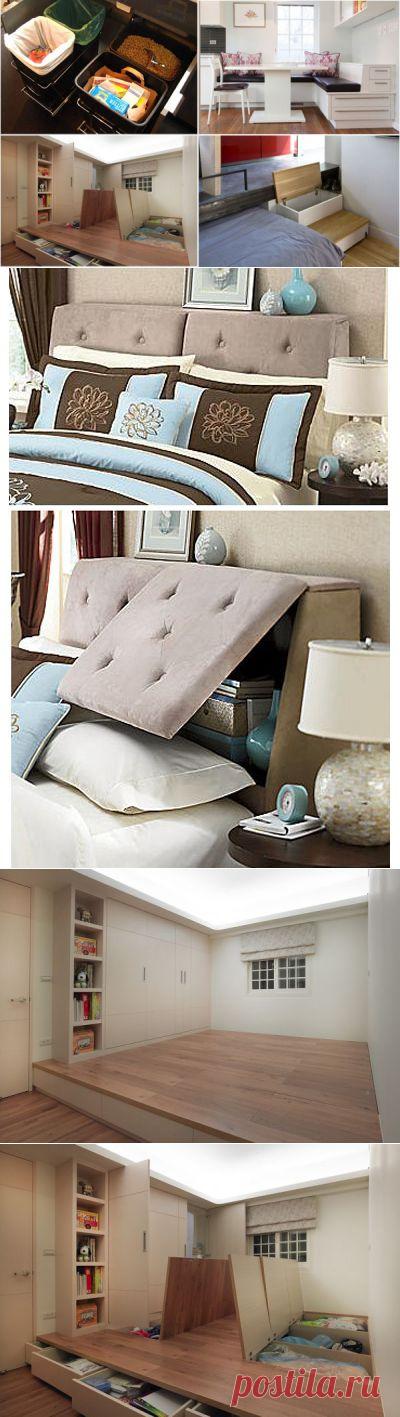 Потенциальные места для хранения | МОЙ ДОМ