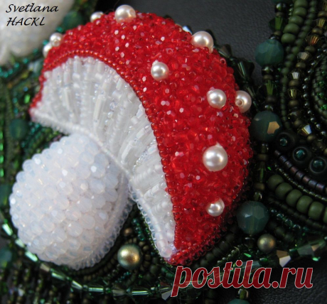 Финалист Bead Dreams 2015 - Forest Carpet (Лесной ковер) | biser.info - всё о бисере и бисерном творчестве
