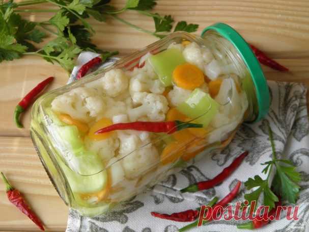 Закатка цветной капусты - пошаговый рецепт с фото на Повар.ру