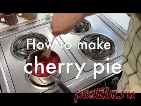 How to make a cherry pie
