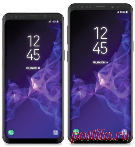 Samsung Galaxy S9 и S9+ на пресс-фото утекли за месяц до анонса