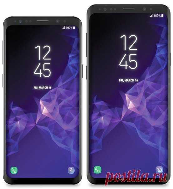 Samsung Galaxy S9 и S9+ на пресс-фото утекли за месяц до анонса