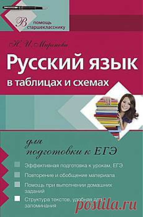 Учебник: Н.И. Миронова. Русский язык в таблицах и схемах для подготовки к ЕГЭ Скачать! В пособие включены все темы ЕГЭ по русскому языку. Кроме того, приводятся задания и упражнения для самопроверки. Весь теоретический материал представлен в виде схем и таблиц, дополненных пояснениями, что позволяет значительно облегчить усвоение информации, быстро и эффективно повторить учебный материал.