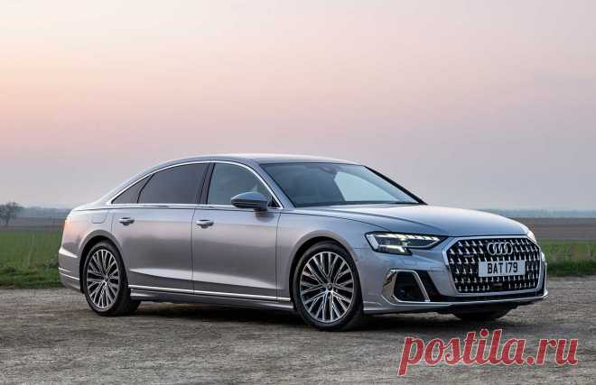 Audi A8 2022: салон, видео, техника, экстерьер